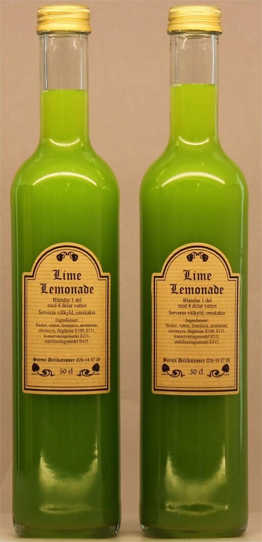 Lime Lemonad koncentrat 50cl
